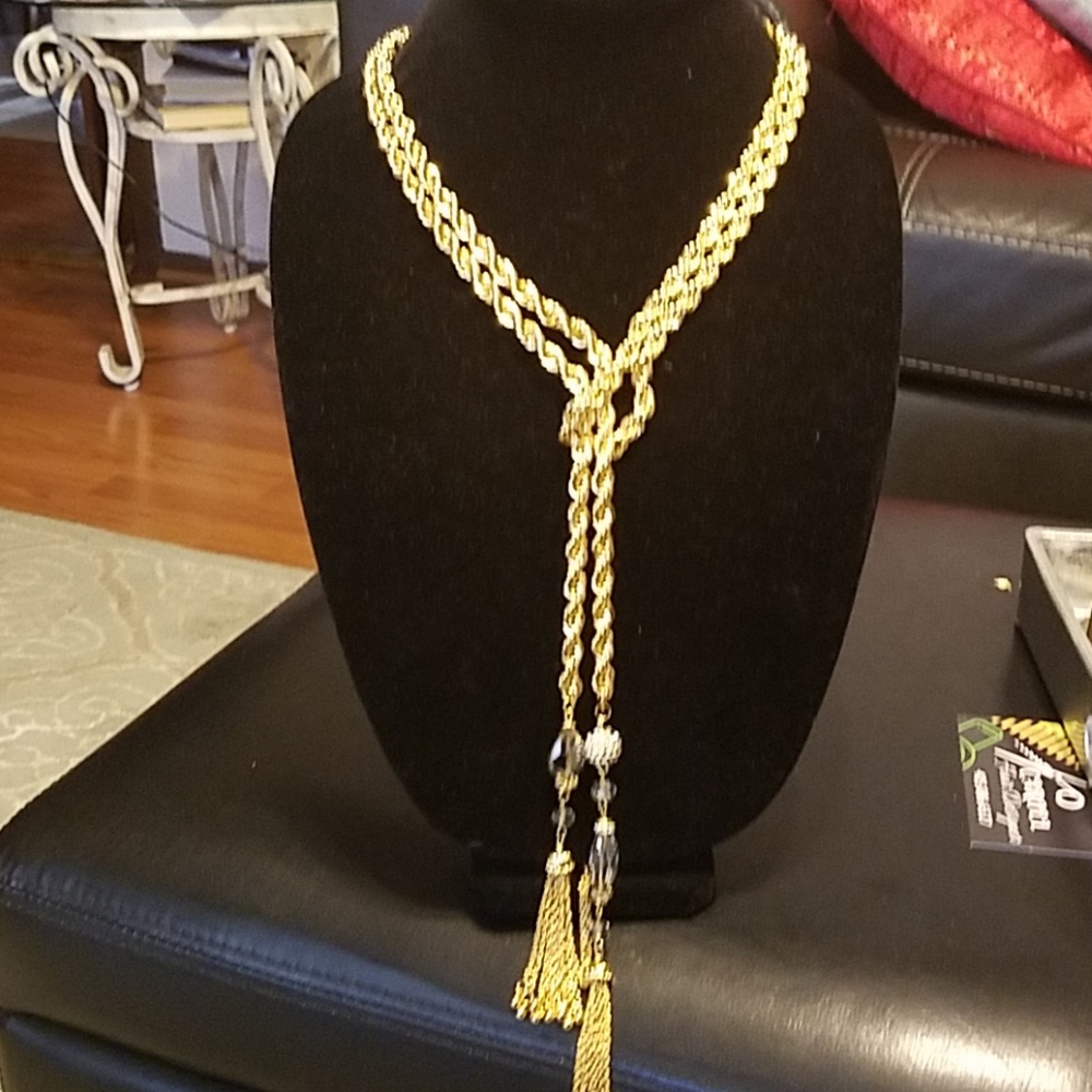 Just Hanging  goldtone